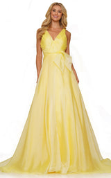 Colors Dress G1098 Yellow