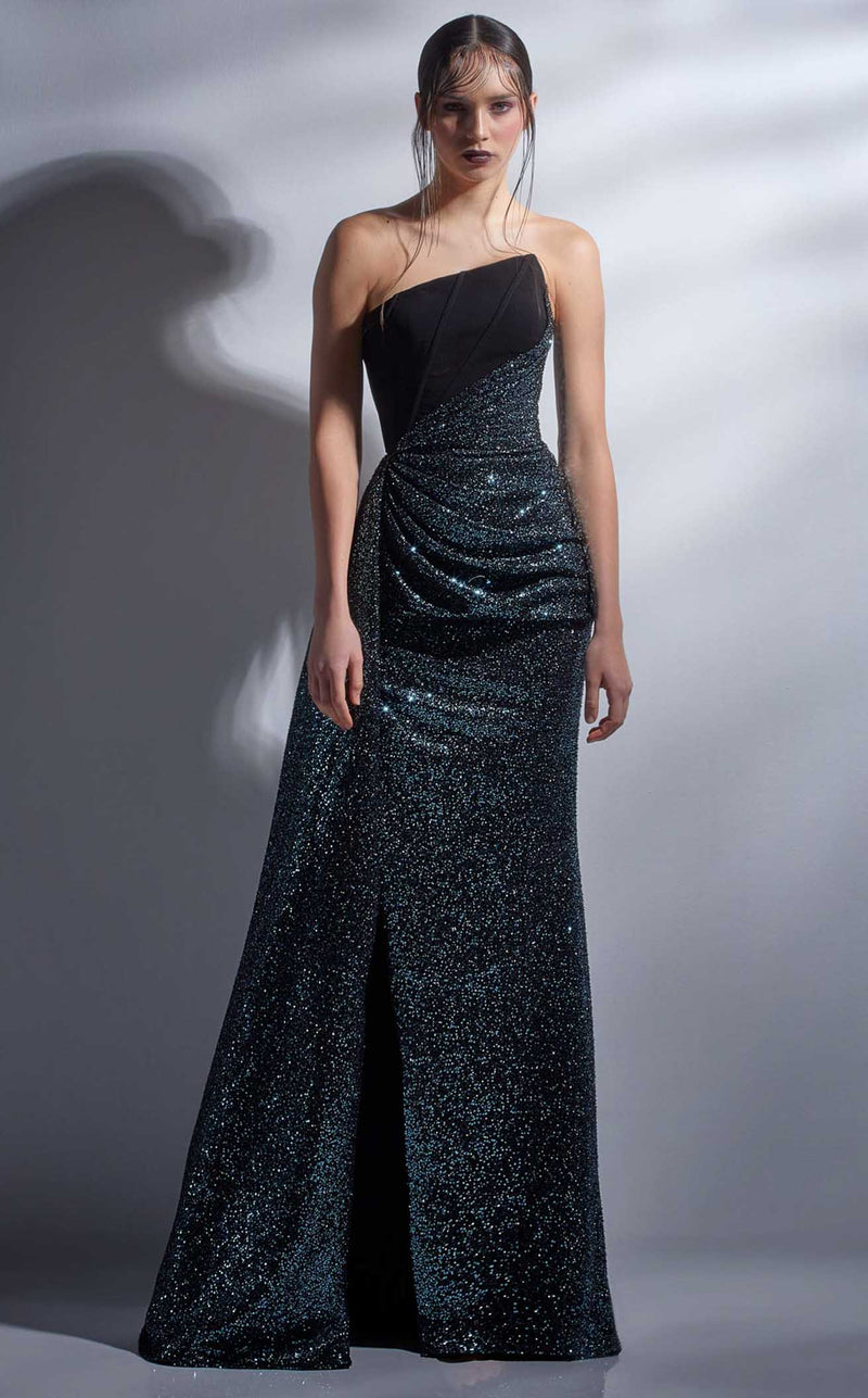 MNM Couture G1251 Black/Green
