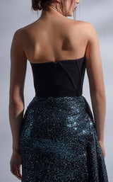 MNM Couture G1251 Black/Green
