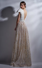 MNM Couture G1272 Beige-White