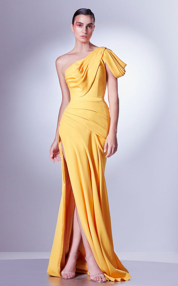 MNM Couture G1342 Yellow