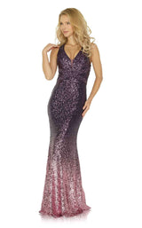 Jora Collection G14042 Purple-Rose