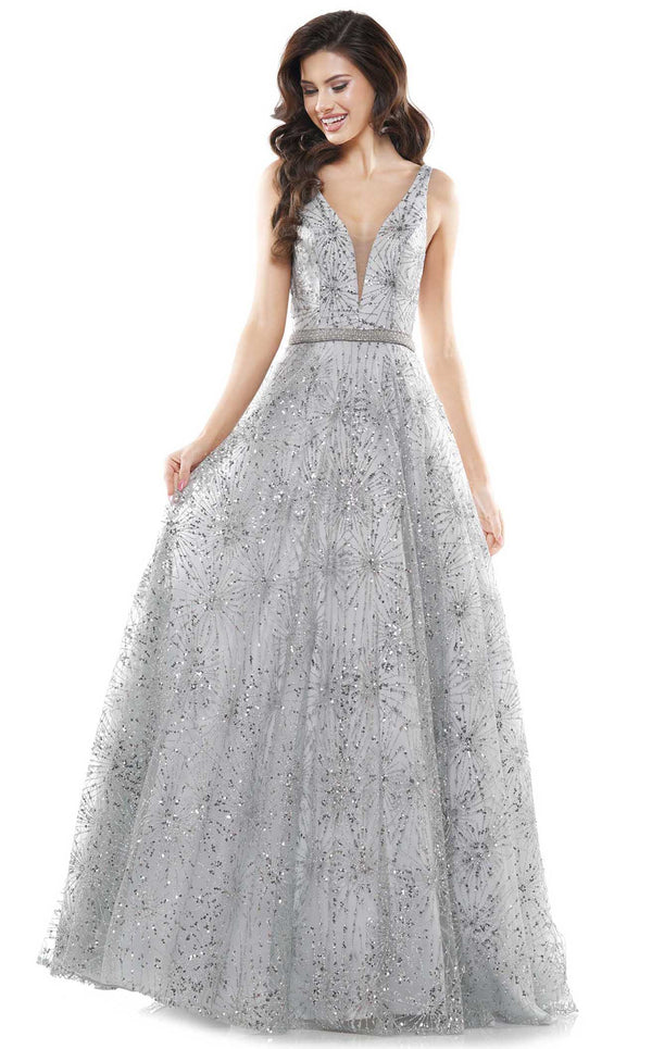 Colors Dress G942 Dress Silver