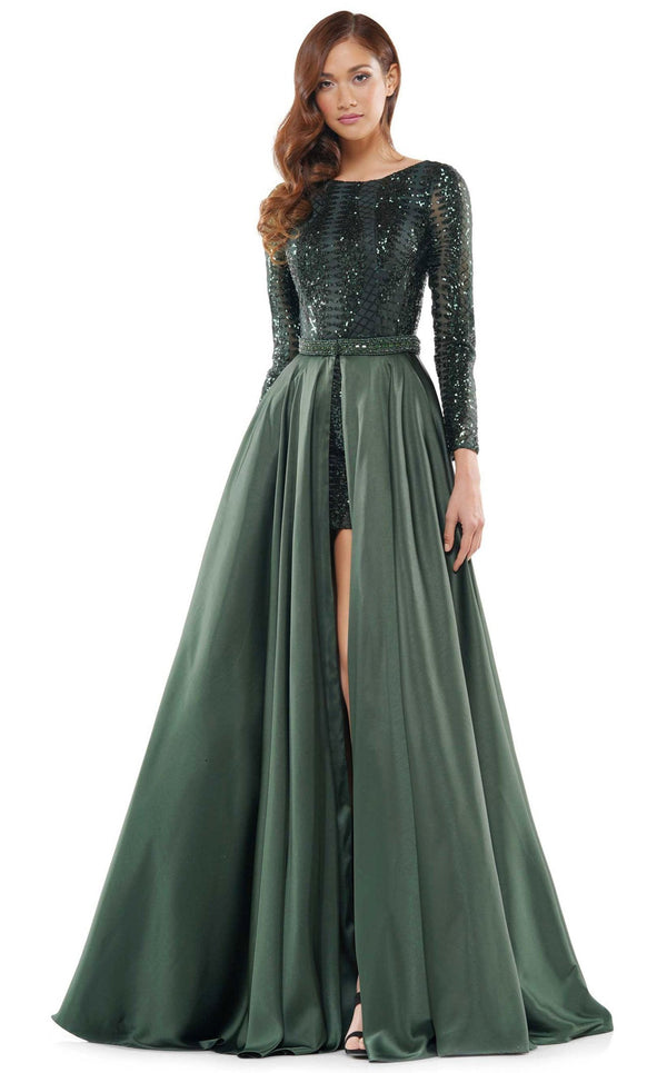 Colors Dress G956 Deep Green