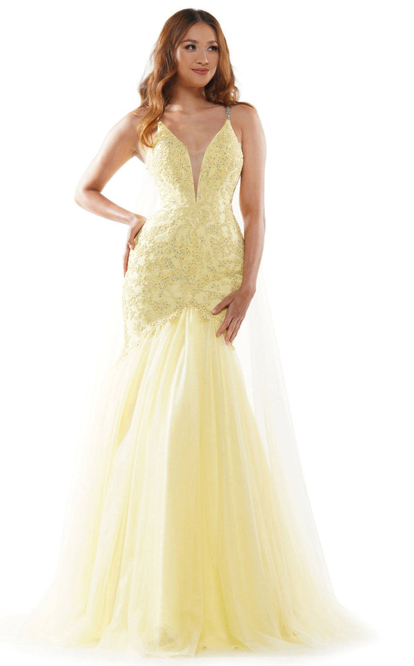 Colors Dress G962 Light Yellow