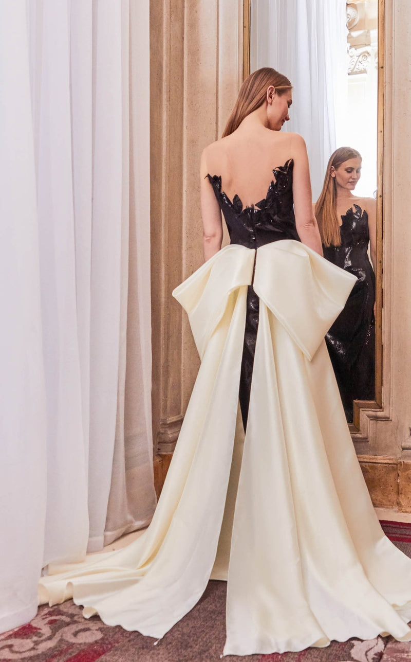 Gatti Nolli Couture GA5756 Black-Ivory