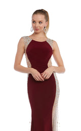 Glitz and Glam GG785 Burgundy