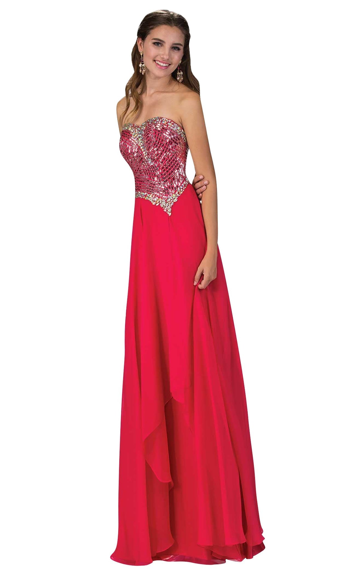 Elizabeth K GL1149 Prom Dress - Fuchsia