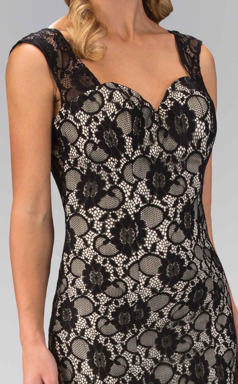 Elizabeth K GL1396 Black-Nude