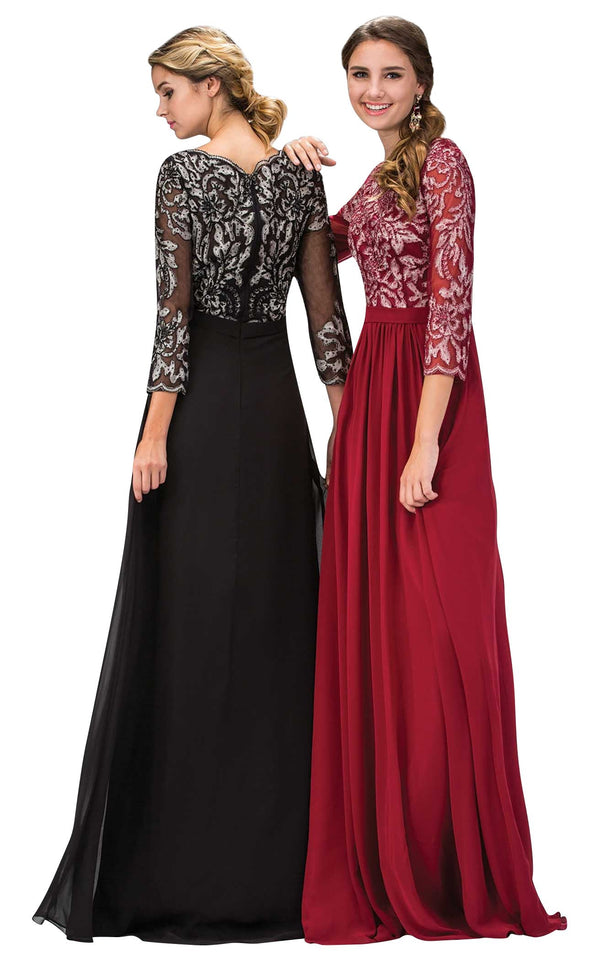 Elizabeth K GL1406 Burgundy
