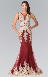 Elizabeth K GL1462 Burgundy-Gold