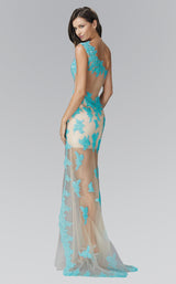 Elizabeth K GL2051 Turquoise-Nude
