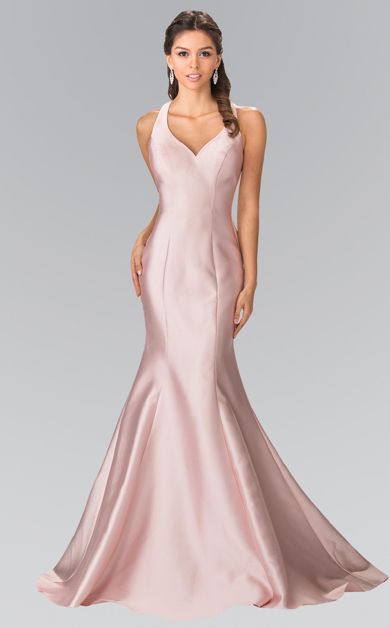 Open Back Long Evening Dress by Elizabeth KGL2222