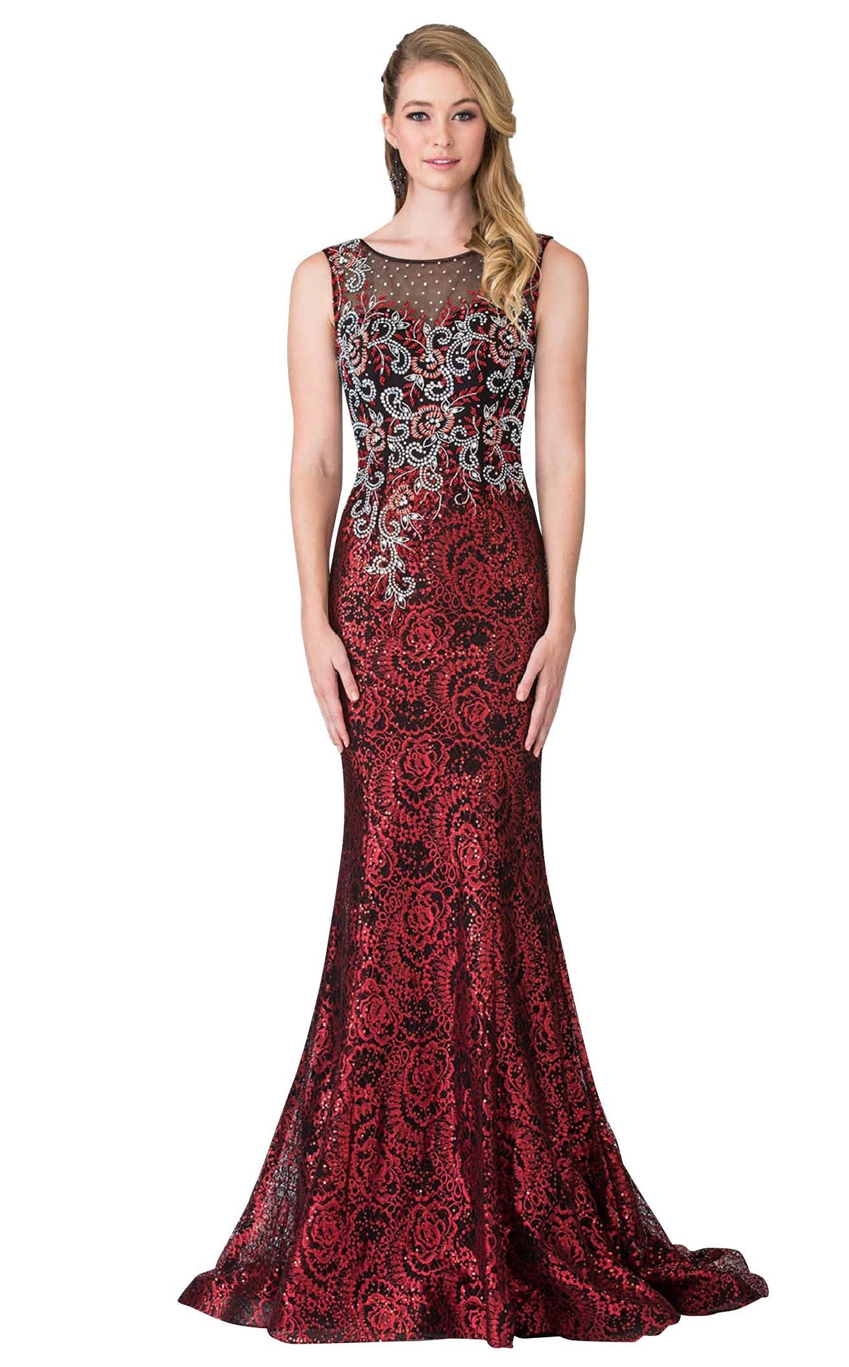 open lace back dress Scarlet Red Dress– Teuta Matoshi