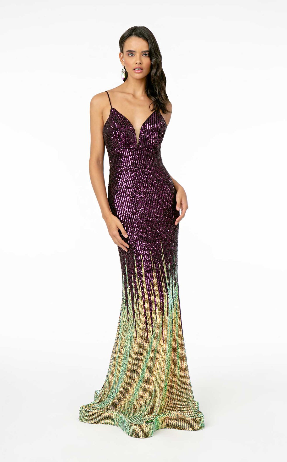 GLS by Gloria GL2899 Prom Dress - Black