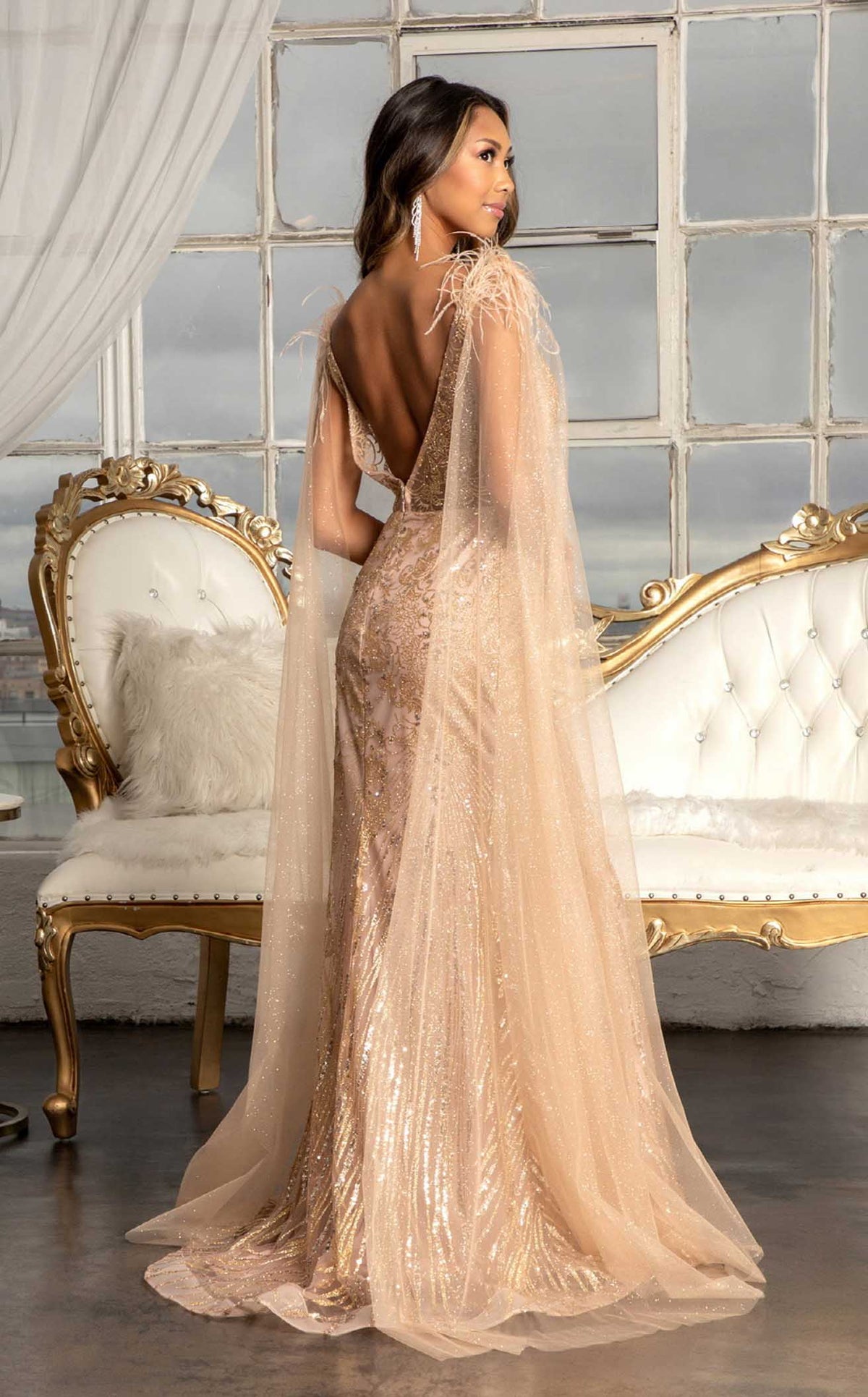 GLS by Gloria GL3047 Prom Dress - Silver | NewYorkDress GLS by Gloria GL3047 Prom Dress - Silver | NewYorkDress