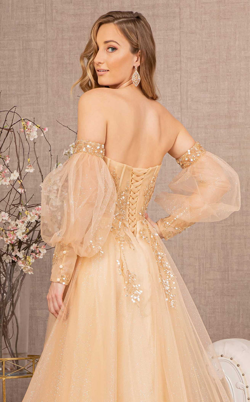gloria's luxury dress GLS by Gloria GL3118 Women's Formal Evening & Wedding Guest Dress - Baby Blue