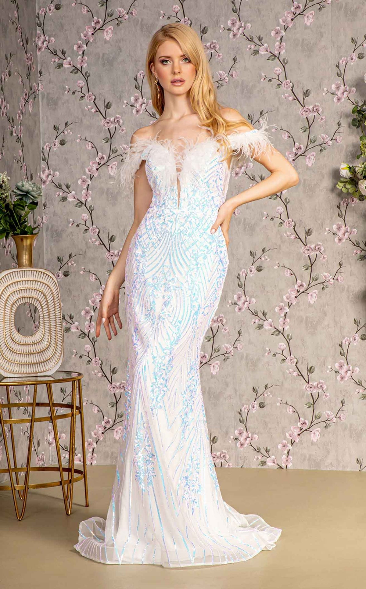 GLS by Gloria GL3284 Prom Dress - Ivory | NewYorkDress GLS by Gloria GL3284 Prom Dress - Ivory | NewYorkDress