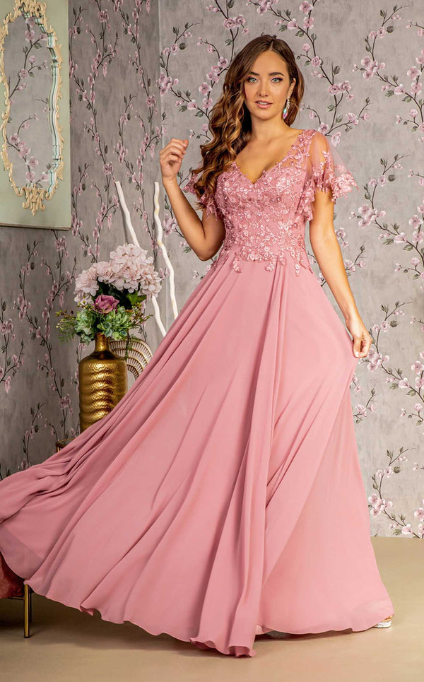 GLS by Gloria GL3352 Dusty Rose