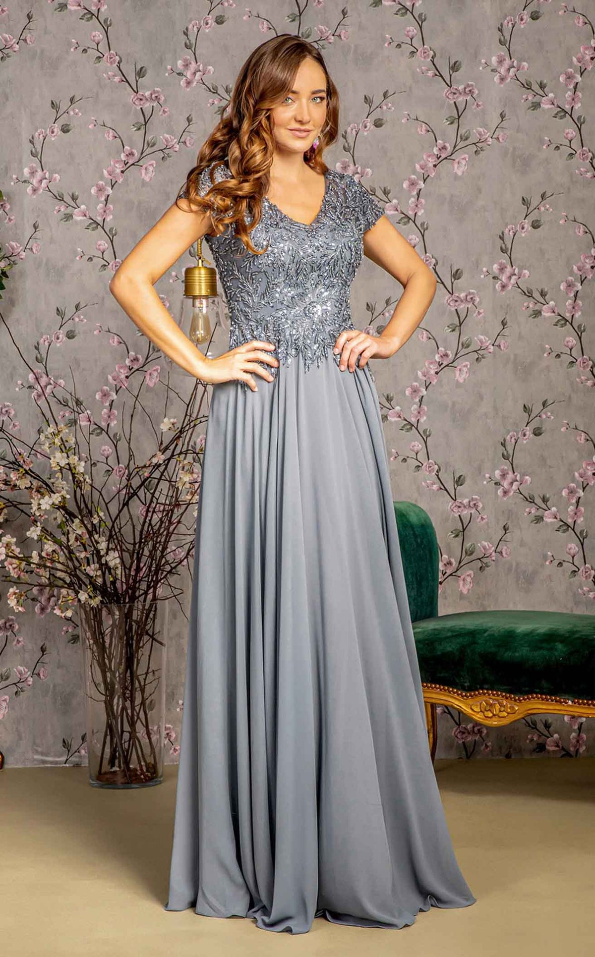 GLS by Gloria GL3450 Prom Dress - Taupe | NewYorkDress GLS by Gloria GL3450 Prom Dress - Taupe | NewYorkDress