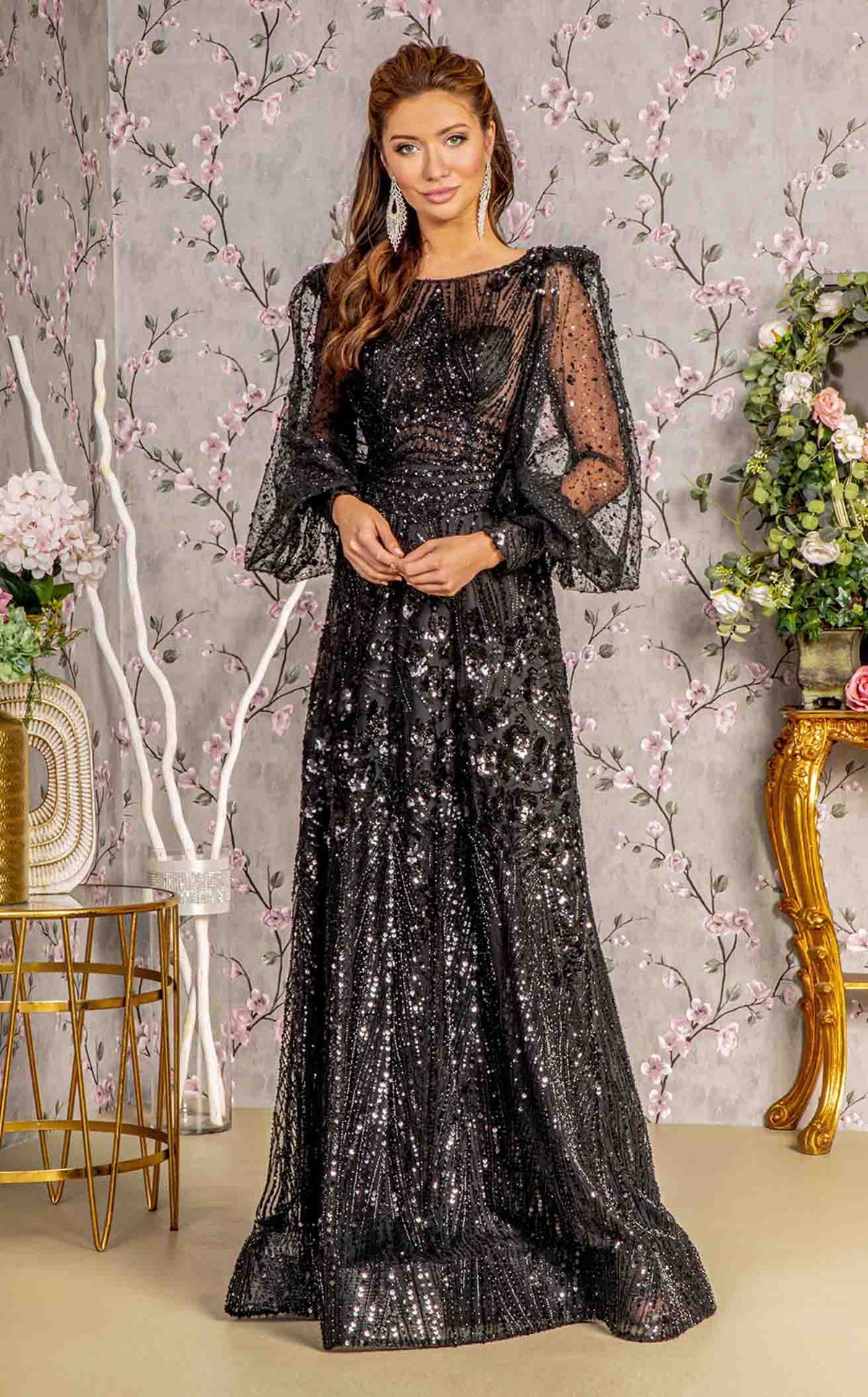 knee length dresses for ladies GLS by Gloria GL3497 Dress