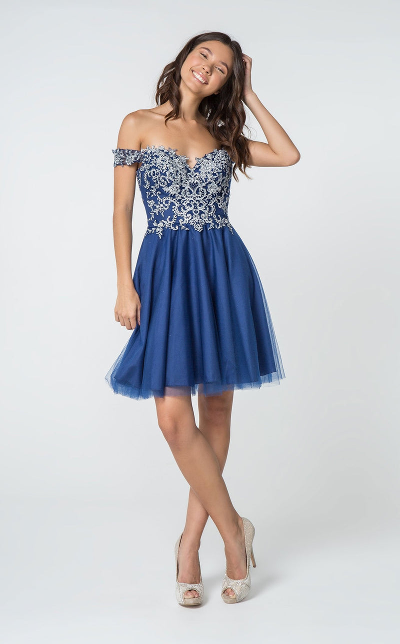 Elizabeth K GS2862 Navy/Silver