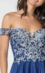 Elizabeth K GS2862 Navy/Silver