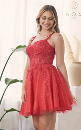 Nox Anabel H784 Dress Red