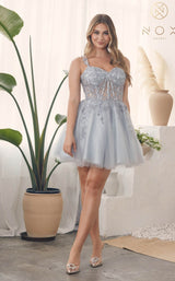 Nox Anabel H784 Dress Silver
