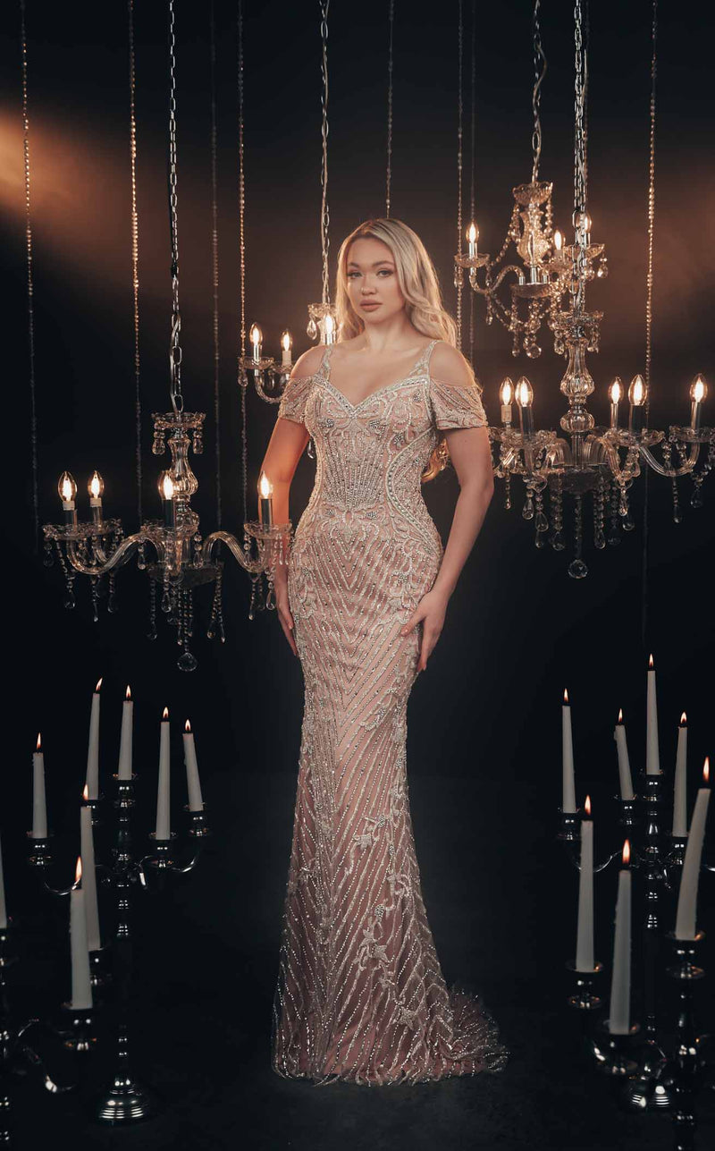Chic and Holland HF110111 Blush/Silver