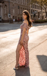 Chic and Holland HF1553 Mauve-Multi