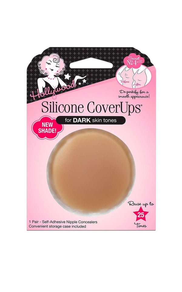 Hollywood Fashion Secrets Silicone CoverUps - Dark Dark