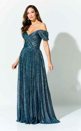 Ivonne D ID918 Teal-Steel