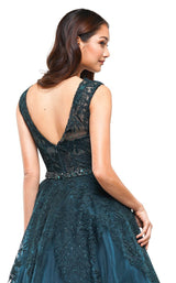 Colors Dress J034 Deep Green