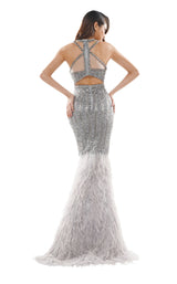 Colors Dress J071 Dress Silver