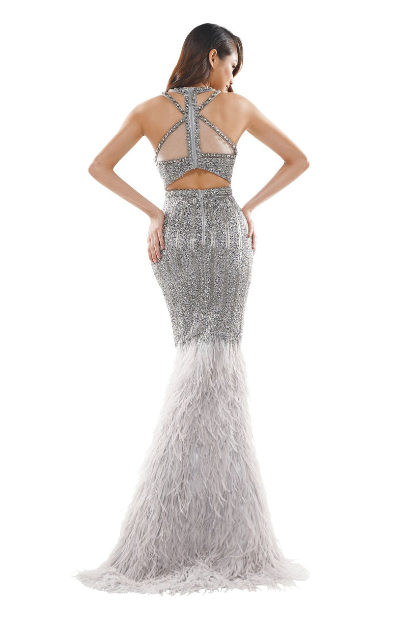 Colors Dress J071 Dress Silver
