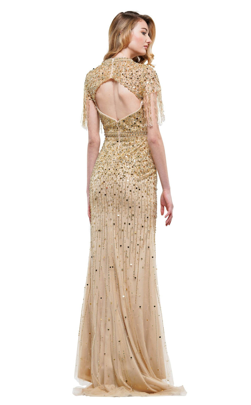 Colors Dress J114 Gold