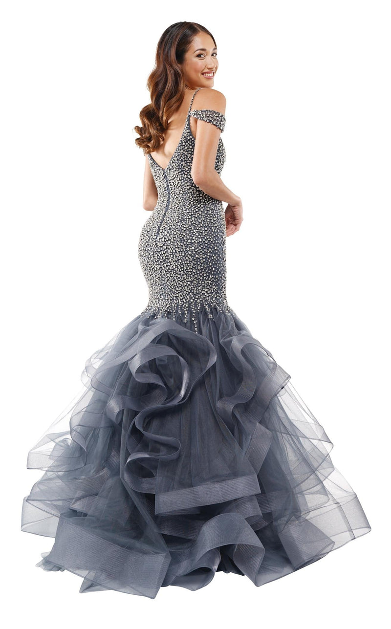Colors Dress J126 Dress Gunmetal