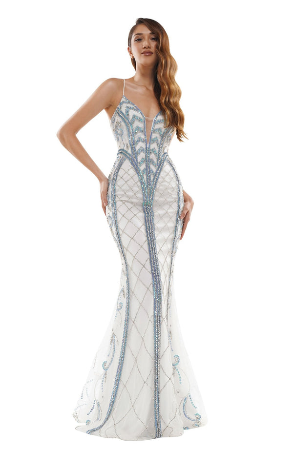 Colors Dress J127 Dress Iridescent
