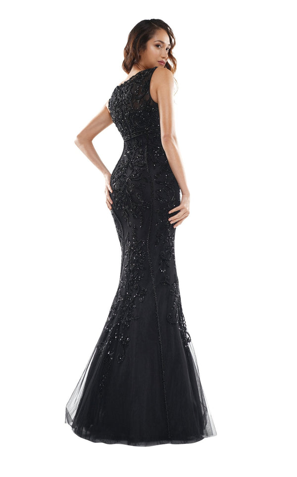 Colors Dress J143 Dress Black