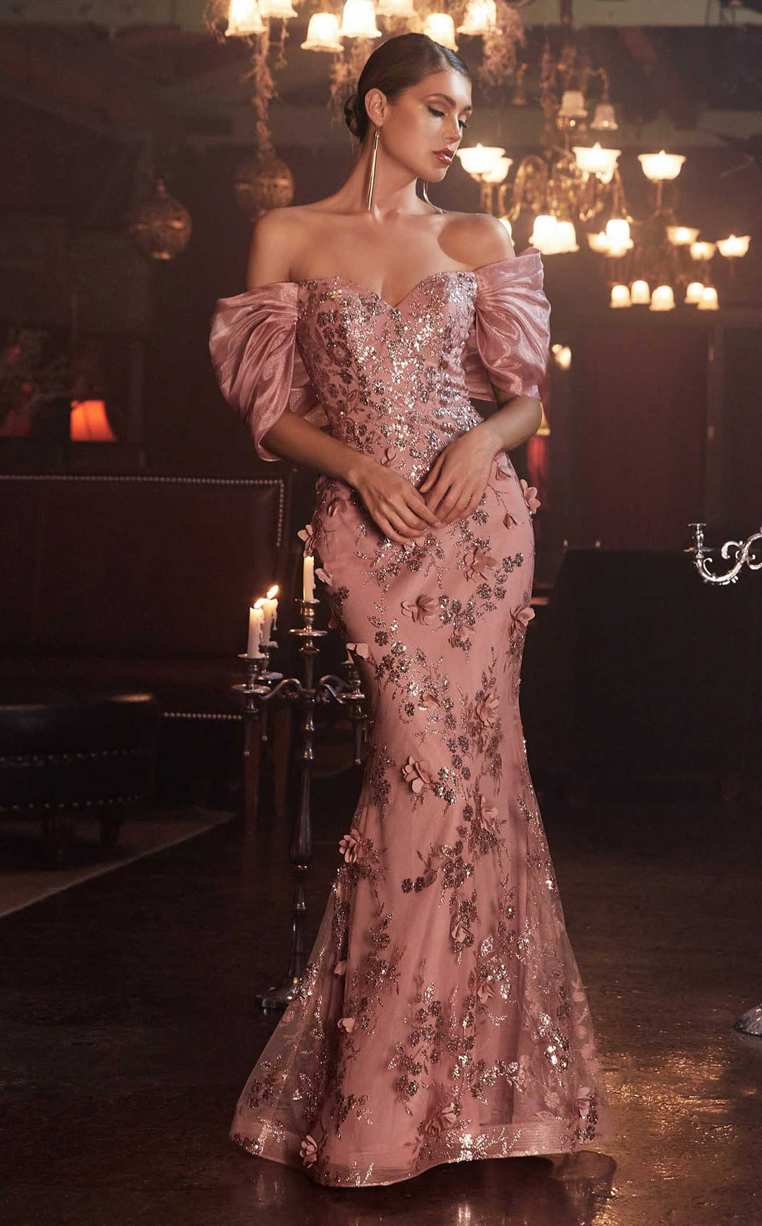 Cinderella Divine J817 Dusty Rose