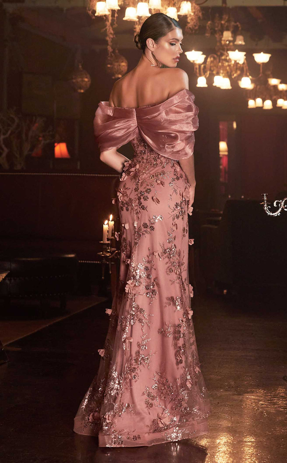 Cinderella Divine J817 Dusty Rose