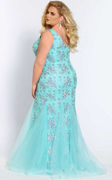 Sydneys Closet JK2108 Cyan