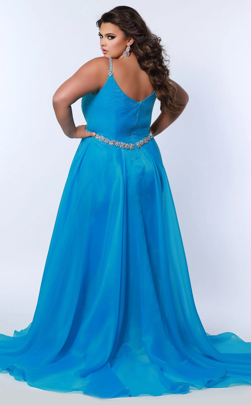 Sydneys Closet JK2306 Cyan