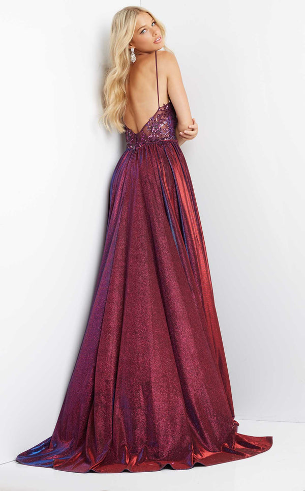 Jovani JVN07379BG Purple