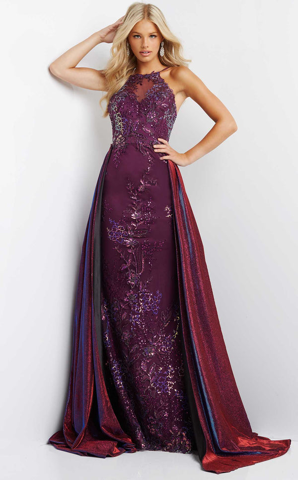 Jovani JVN07379BG Purple