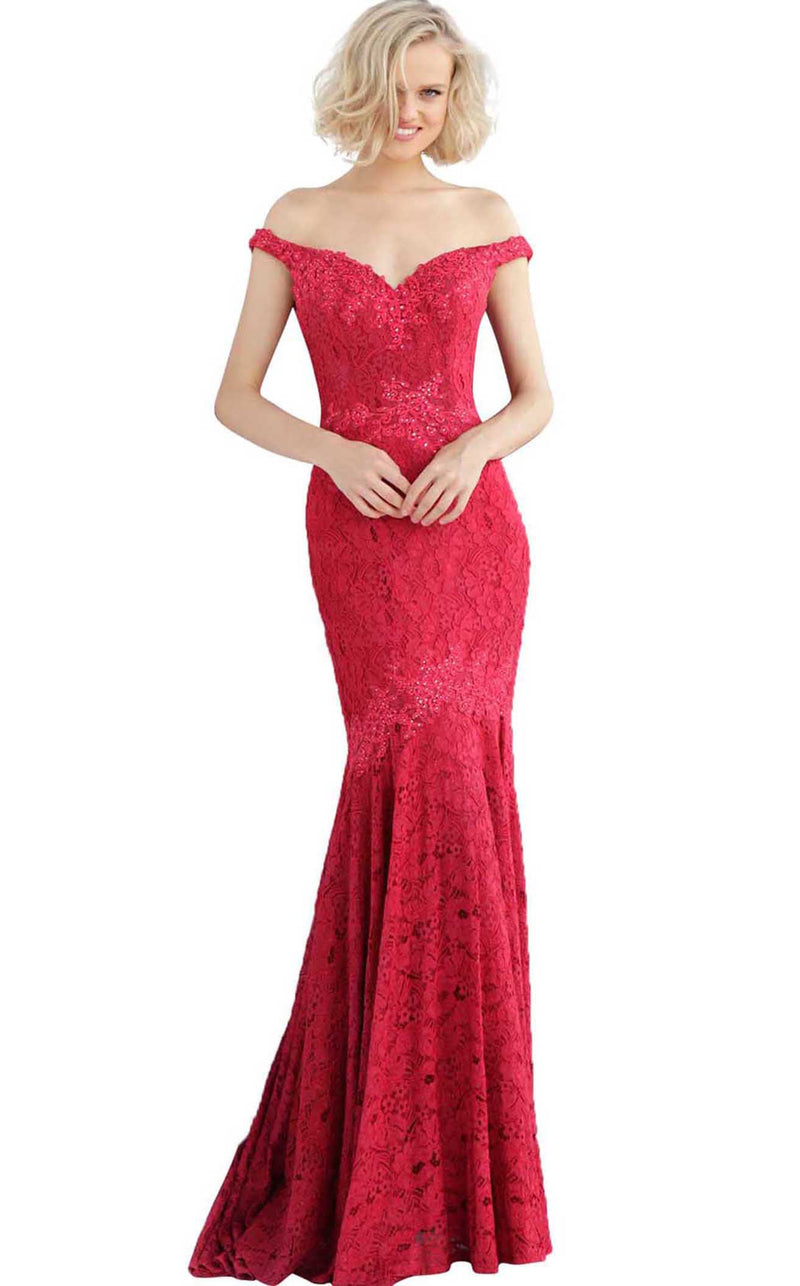 Jovani JVN62564BG Red