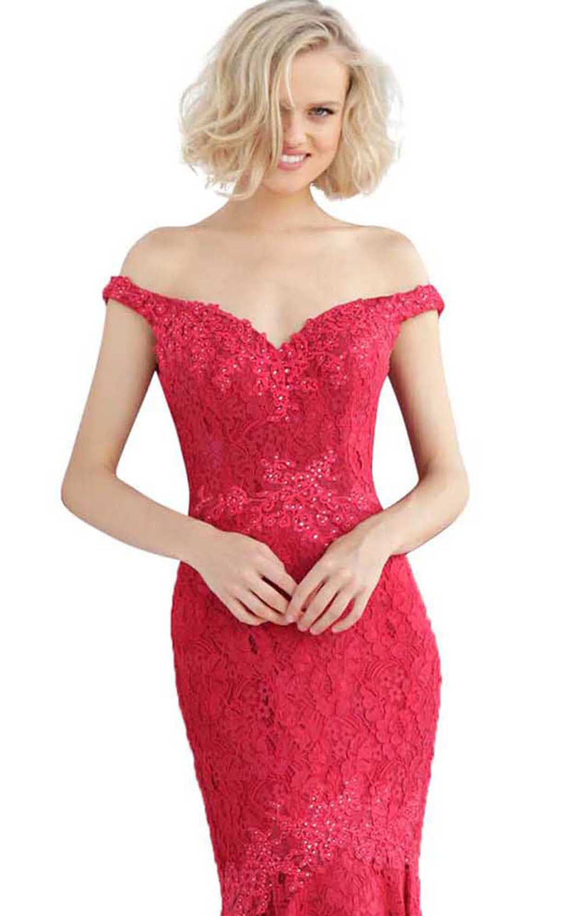 Jovani JVN62564BG Red