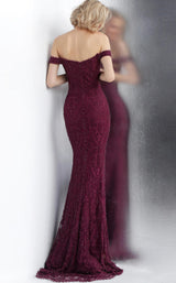 Jovani JVN66695bg Bordeaux