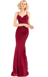 JVN JVN66969 Burgundy